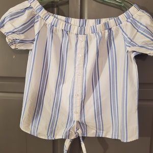 off the shoulder top